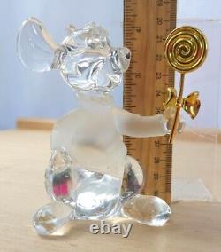 Figurine en cristal Roo de Winnie l'Ourson de Disney Lenox avec sucette en or