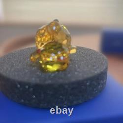 Figurine en cristal SWAROVSKI Disney Winnie l'Ourson avec boîte et certificat