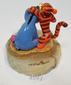 Figurine en édition limitée signée Ron Lee de Disney Tigger et Eeyore 630/750 1997