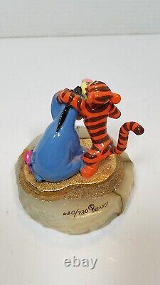 Figurine en édition limitée signée Ron Lee de Disney Tigger et Eeyore 630/750 1997