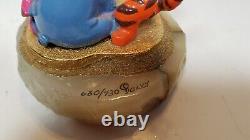 Figurine en édition limitée signée Ron Lee de Disney Tigger et Eeyore 630/750 1997