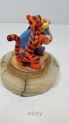 Figurine en édition limitée signée Ron Lee de Disney Tigger et Eeyore 630/750 1997