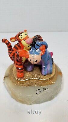 Figurine en édition limitée signée Ron Lee de Disney Tigger et Eeyore 630/750 1997