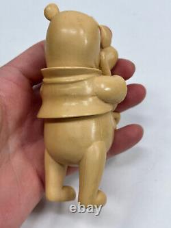 Figurine rare de Winnie l'ourson et ses amis : Piglet - Prototype d'ESSAI de tir de TEST - Copie physique DISNEY.