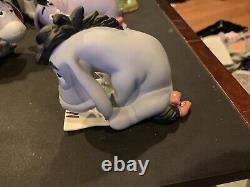 Figurines en céramique Winnie l'Ourson et ses amis de DISNEY Lot de 9 Eeyore