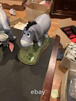 Figurines en céramique Winnie l'Ourson et ses amis de DISNEY Lot de 9 Eeyore