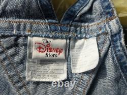 Fin des années 80, début des années 90, collection sportive vintage 100 Acre, salopette à bavette Disney Store