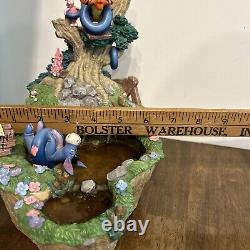 Fontaine d'eau Vintage des années 90 de Winnie l'ourson et ses amis, objet de collection Disney