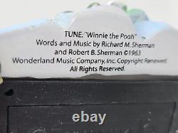 Fontaine musicale Disney Vintage Eeyore Winnie l'Ourson - Neuf dans sa boîte - Rare