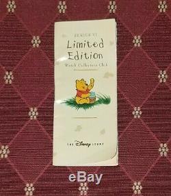 Fossiles Disney Voir Collectors Club VI Hunny Pot Purple Pooh Sticks Miel Nos Le