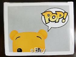 Funko Pop 2012 Disney Flocked Winnie The Pooh Sdcc Exclusive Limited 480 Nouveau F / S