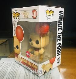 Funko Pop Christopher Robin Winnie L’ourson 440 Flocked Box Lunch Menthe Exclusive