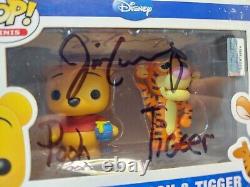 Funko Pop! Jim Cummings a signé Winnie l'ourson et Tigrou 03 Figurine en vinyle 2 pack