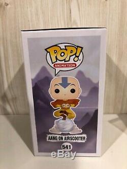 Funko Pop Vinyle Animation Avatar Aang On Airscooter Glow Chase Limited Edition