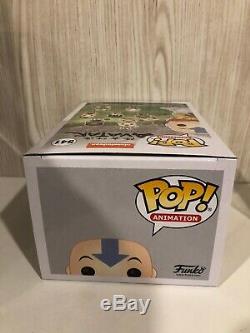 Funko Pop Vinyle Animation Avatar Aang On Airscooter Glow Chase Limited Edition