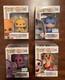 Funko Pop! Winnie L'ourson 252, Bourriquet 254, Heffalump 256, Tigrou 288 Exclusifs