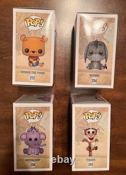 Funko Pop! Winnie L'Ourson 252, Bourriquet 254, Heffalump 256, Tigrou 288 Exclusifs