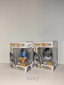 Funko! Pop Winnie L'Ourson Eeyore Diamant avec Chase