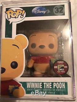 Funko Pop! Winnie The Pooh Disney, 2012 Sdcc, Flocked Limited 480 Pièces