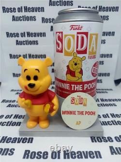 Funko Soda Flocked Winnie Le Pooh Commun Ap Artist Proof