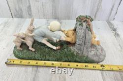 Gagne-pain Winnie l'Ourson Christopher Robin Winnie Lapins avec Boîte Vintage