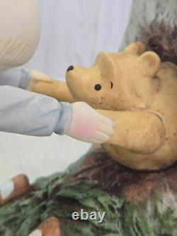 Gagne-pain Winnie l'Ourson Christopher Robin Winnie Lapins avec Boîte Vintage