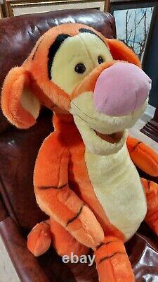 Giant 36 Tigger Grand Jumbo En Peluche Farcie Rare Disney Exclusive Pooh