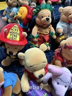 Grand peluche vintage Disney Winnie l'ourson 27