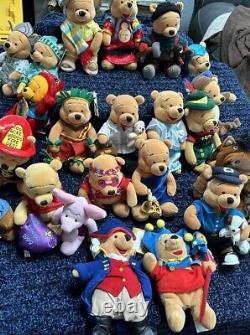 Grand peluche vintage Disney Winnie l'ourson 27