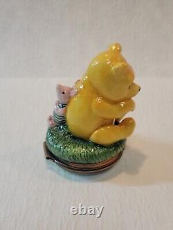 Halcyon Days Bonbonniere Winnie The Pooh Piglet Trinket Box Disney