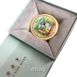 Halcyon Days Disney Classic Winnie Le Pooh Enamel Trinket Box Avec Boîte Used Gc