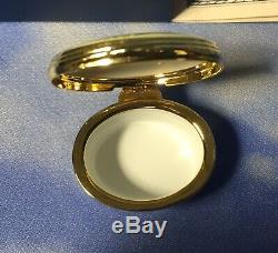 Halcyon Days Winnie L'ourson Un Endroit Parfait Pour Se Reposer Un Moment Émail Boîte Euc