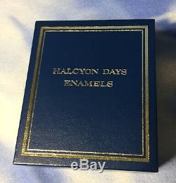 Halcyon Days Winnie L'ourson Un Endroit Parfait Pour Se Reposer Un Moment Émail Boîte Euc