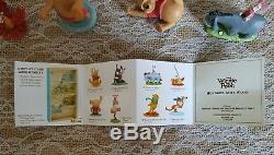 Hallmark Winnie The Pooh Vitrine Avec Tous Les 9 Figurines Incluses Ensemble Complet