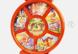 Horloge Disney Vintage Winnie L'ourson Bradford Exchange Chine Plaques Ltd Retraité