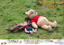Hot Toys Mms 503 Christopher Robin Winnie L'ourson Set & Porcinet (set Of 2) Nouveau