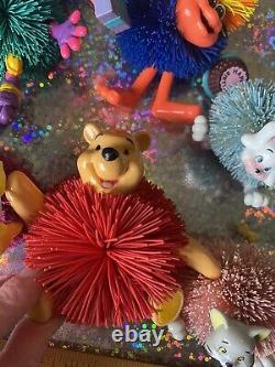 Huge Lot Vintage Koosh Balls Kooshling Winnie Le Pooh