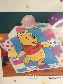 Incroyable Des Années 90 Nouveau Dans L'emballage Winnie The Pooh Baby Set De Couverture Pour Draps
