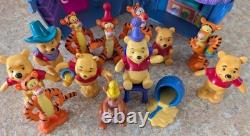Jeu de transport en pot de miel Vintage Winnie l'Ourson avec 12 figurines et accessoires