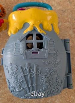 Jeu de transport en pot de miel Vintage Winnie l'Ourson avec 12 figurines et accessoires