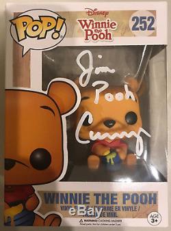 Jim Cummings La Voix De Winnie The Pooh Signé Funko Pop # 252 Disney