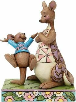 Jim Shore Disney Winnie L'ourson Et Roo Kanga Figurine 4045253 Retraite Nouveau