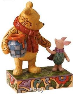 Jim Shore Disney Winnie The Pooh Piglet Together Forever 4016588 Rare New In Box