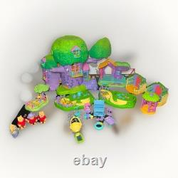 Jouet vintage Disney Winnie l’Ourson Delightful Days maison dans les arbres jardin lot de 40+
