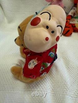 Kimono vintage Tokyo Disney Japon Winnie l'Ourson, Porcinet, Tigrou avec masque