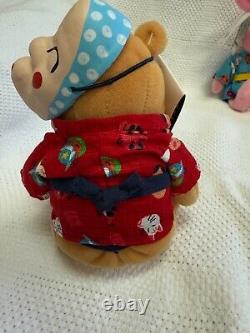 Kimono vintage Tokyo Disney Japon Winnie l'Ourson, Porcinet, Tigrou avec masque