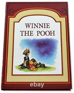 Kingdom Hearts 1,2,3 Book Shaped Storage Box Set Winnie The Pooh 100 Acre Forest