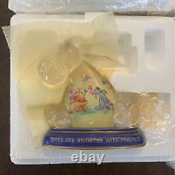 L'amitié vintage est Pooh-Riffic Disney Bradford Exchange Winnie Figures Set 4