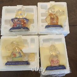 L'amitié vintage est Pooh-Riffic Disney Bradford Exchange Winnie Figures Set 4