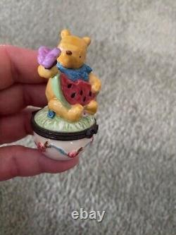 LOT de 12 figurines articulées en porcelaine de Classic Pooh de Disney Midwest de Cannon Falls